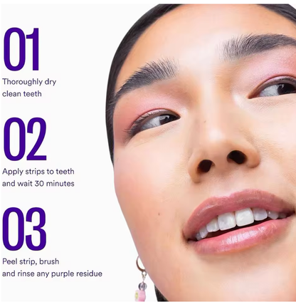 (New) Purple Anti-Yellowing Dental Strips "Concentrated Formula" ⭐️