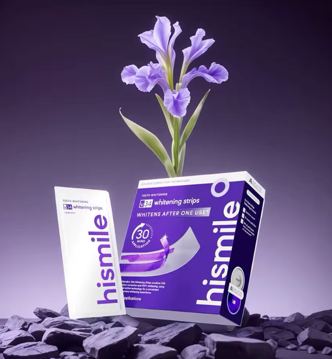 (New) Purple Anti-Yellowing Dental Strips 