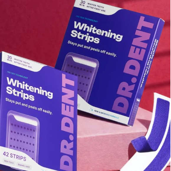 (New) Purple Anti-Yellowing Dental Strips 